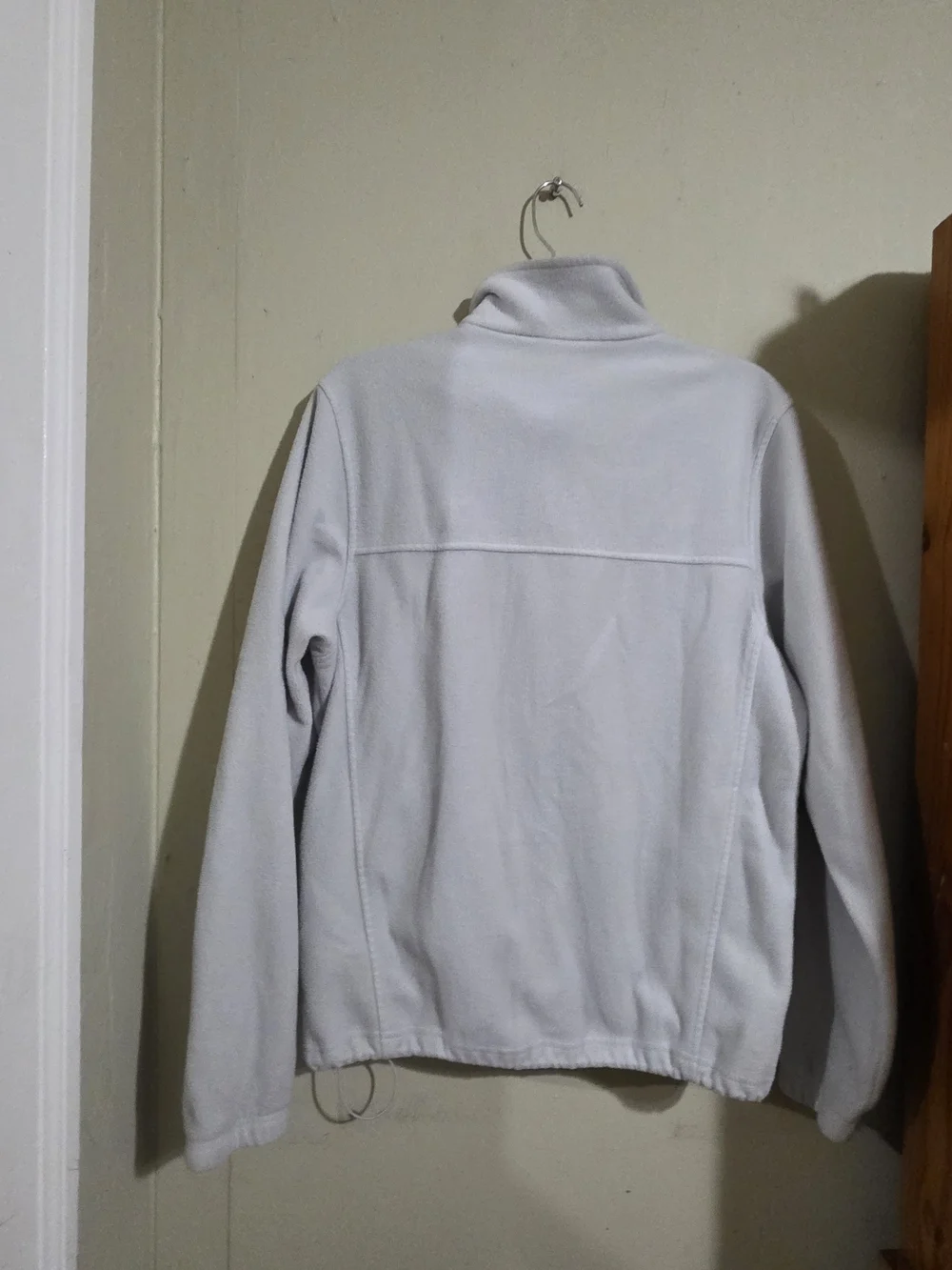 Columbia Grey Full-Zip Fleece Jacket - Men's Used Size M